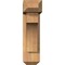 Ekena Millwork Westlake Craftsman Smooth Bracket w/ Offset Brace, Western Red Cedar, 5 1/2"W x 16"D x 20"H BKT0604X16X20WTL04SWR - alternate 2